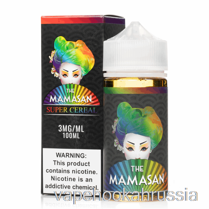 Vape россия суперхлопья - жидкость для электронных сигарет Mamasan - 100мл 0мг